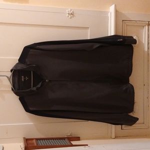 Izod Pro Series polyester jacket gray/black Sz XL